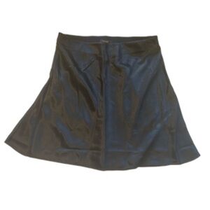 Quince 100% Silk Black Mini Skirt